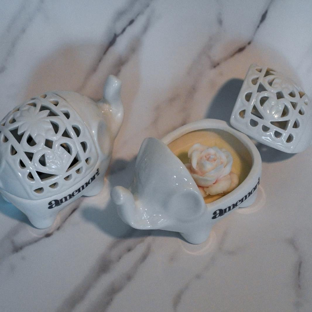 Luminous Guardian ~ Like the elephant, carry strength gently.