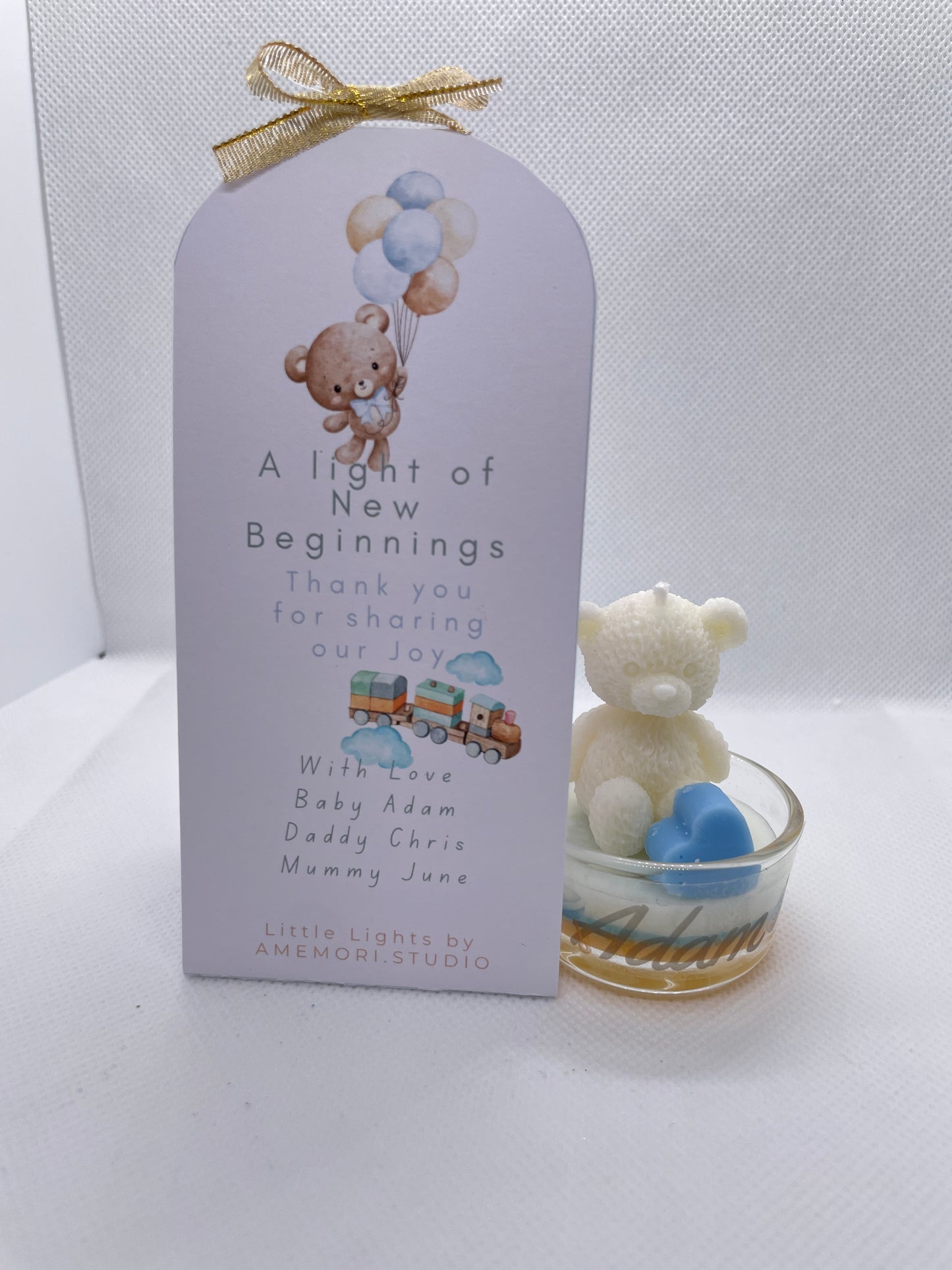 Little Lights – Custom Celebration Candle ( Lot of 10 )